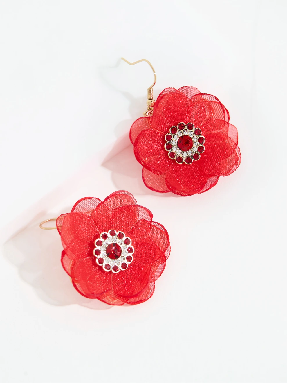 3D Flower Earrings