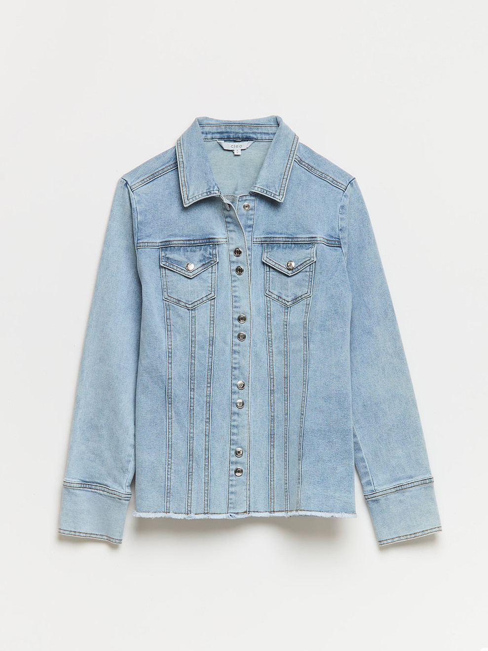 Double Button Jean Jacket
