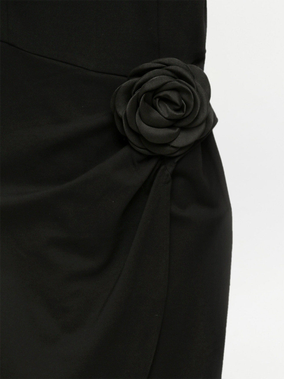 Petite Ponte Flower Sheath Dress