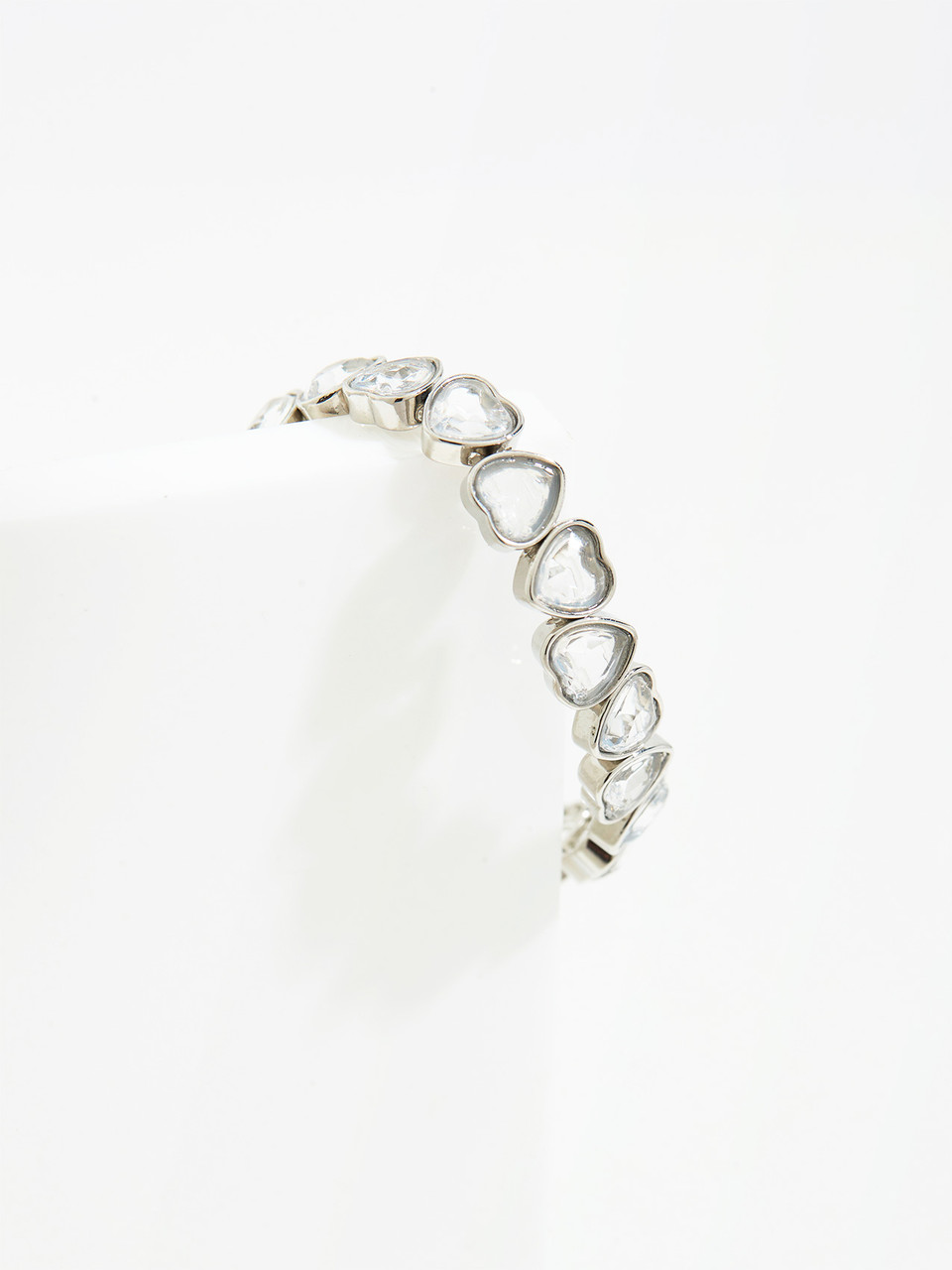 Crystal Heart Stretch Bracelet