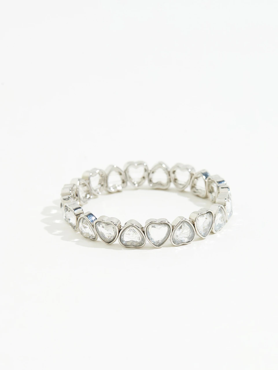 Crystal Heart Stretch Bracelet