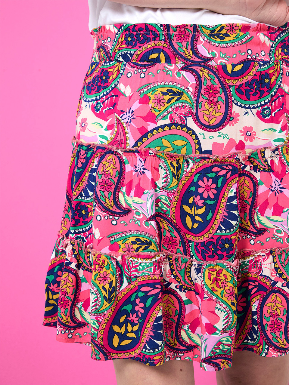 Floral Skort in Paisley