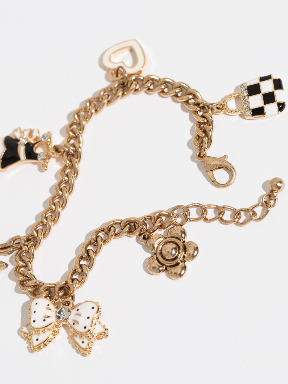 Gold Charm Bracelet