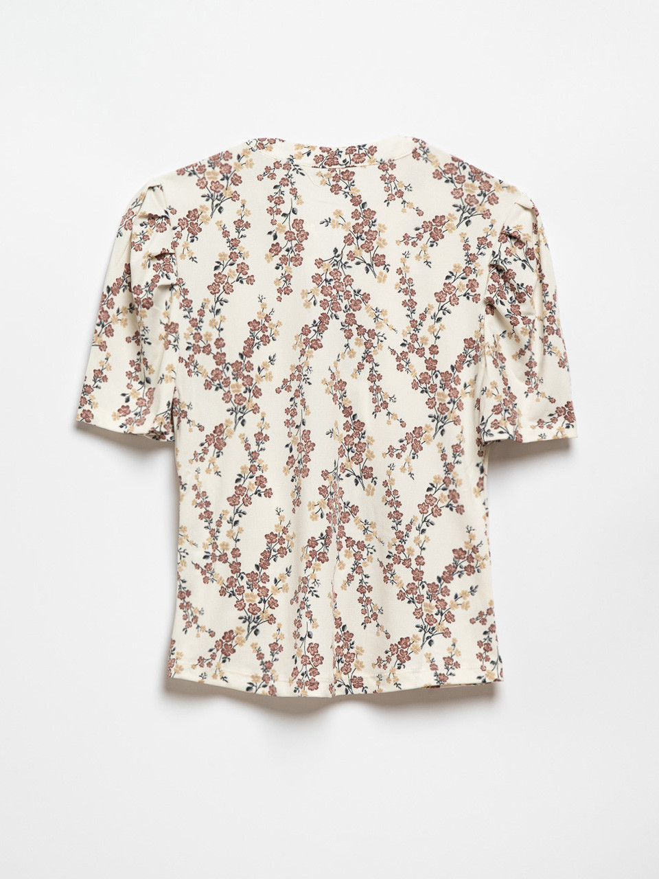 Short Sleeve Button Front Top by Jules & Leopold