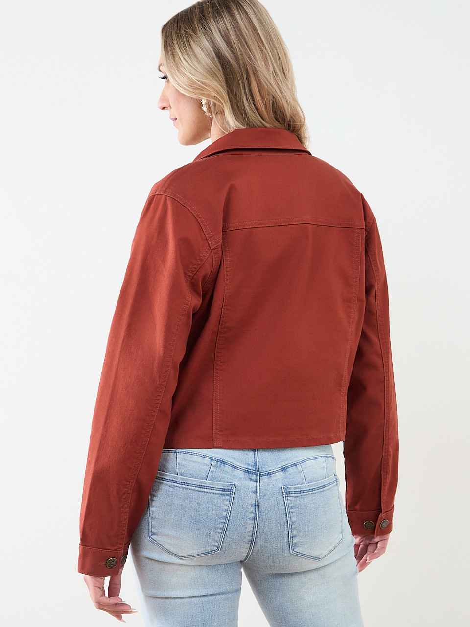 Cropped Denim Jacket