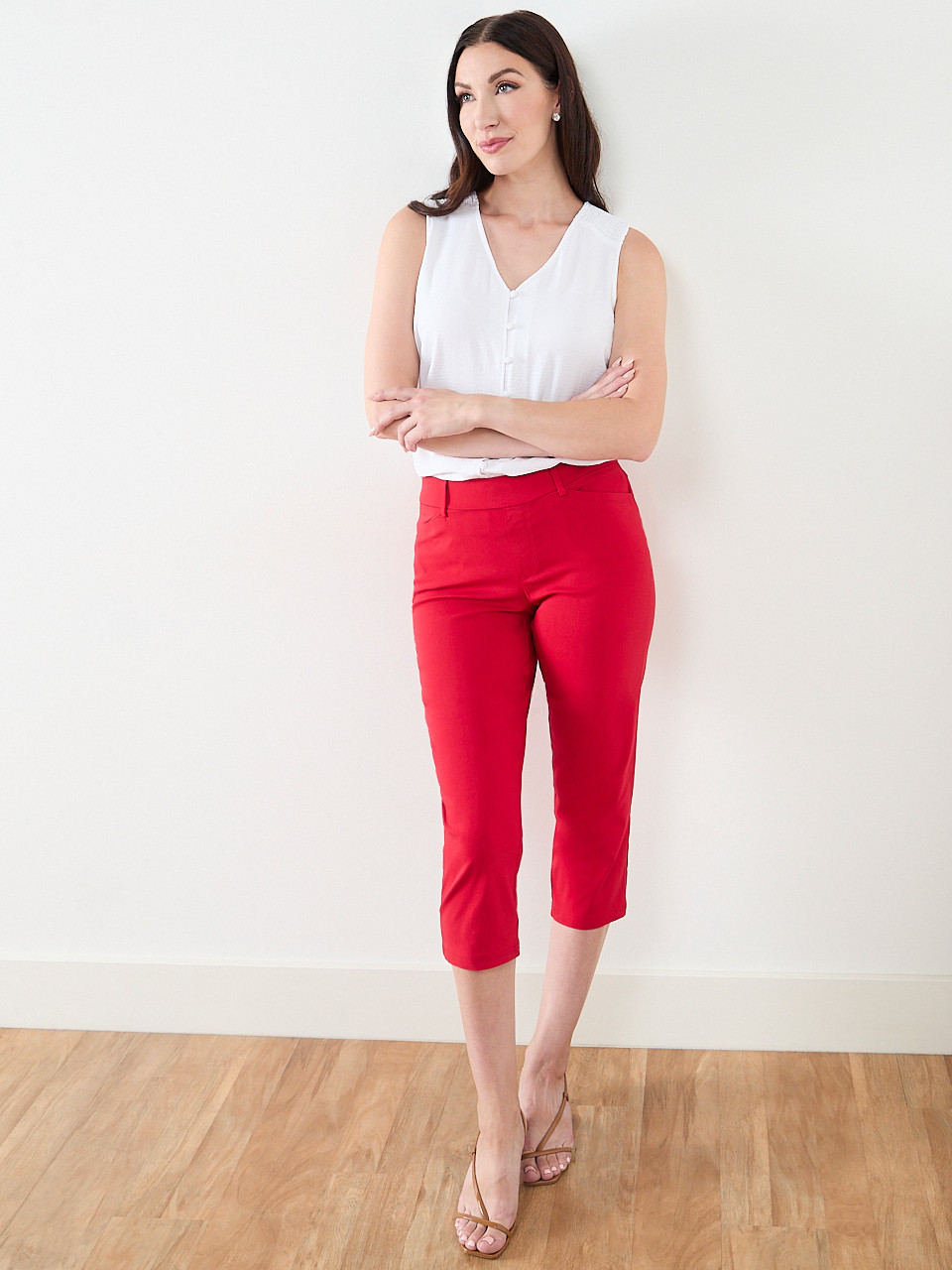 Emily Microtwill Capris