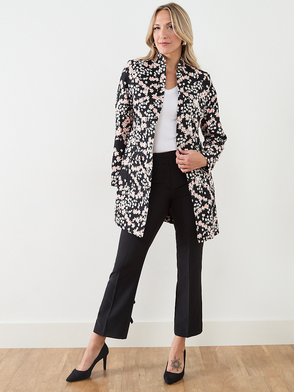 Satin Back Crepe Topper