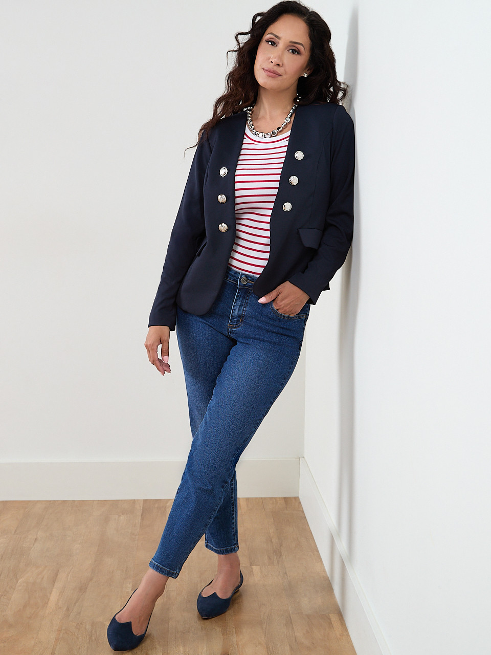 Navy Sailor Blazer