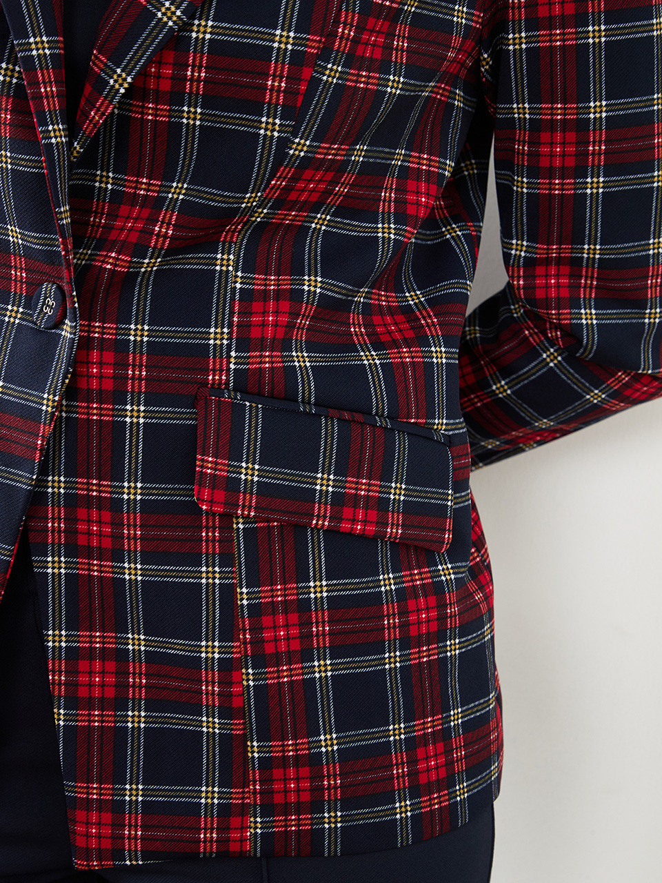 The Executive Plaid Blazer