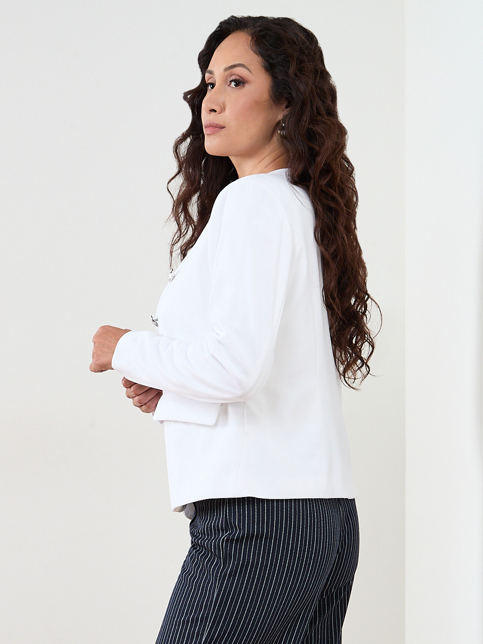 White Sailor Blazer