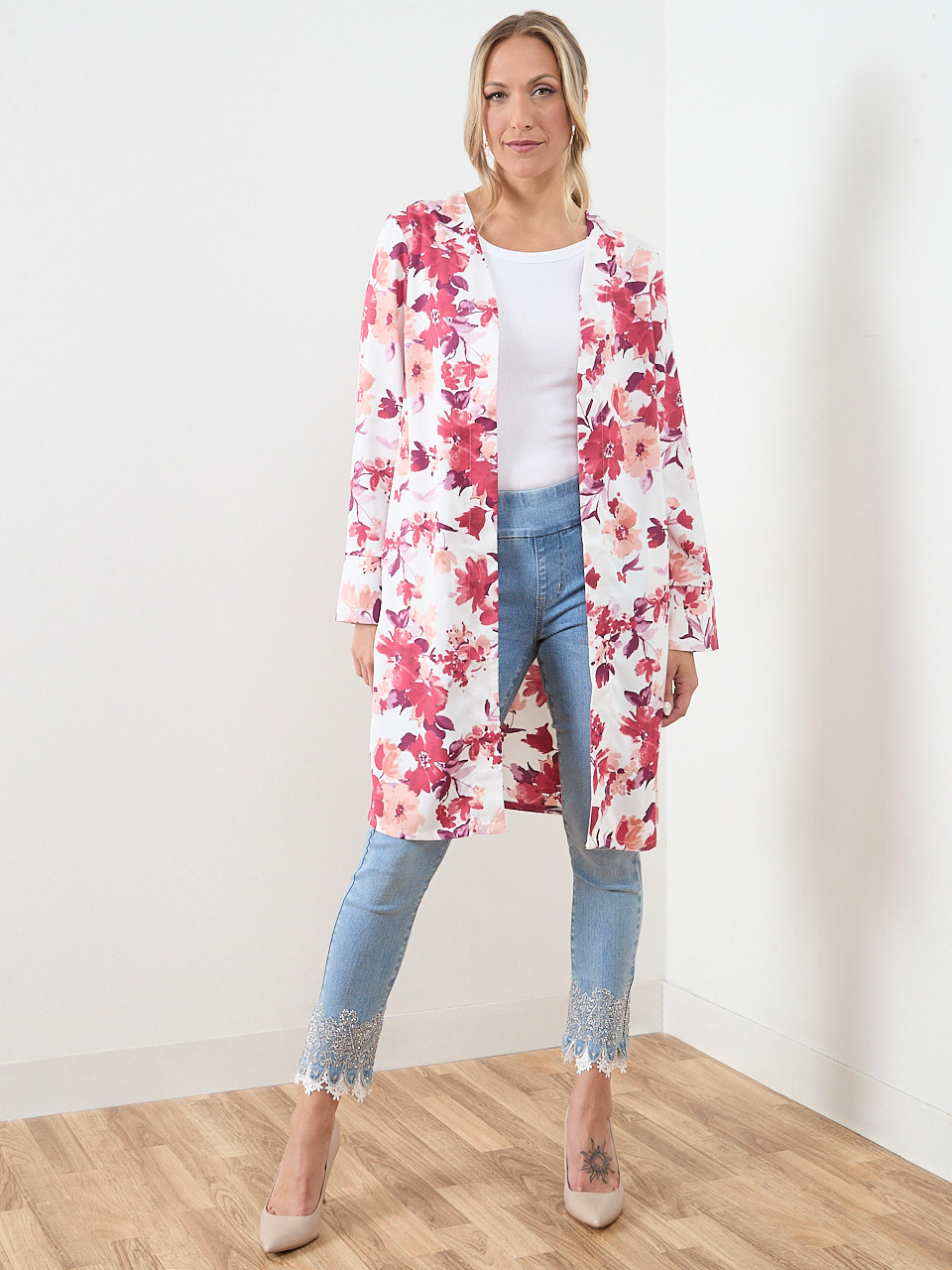 Floral Print Topper
