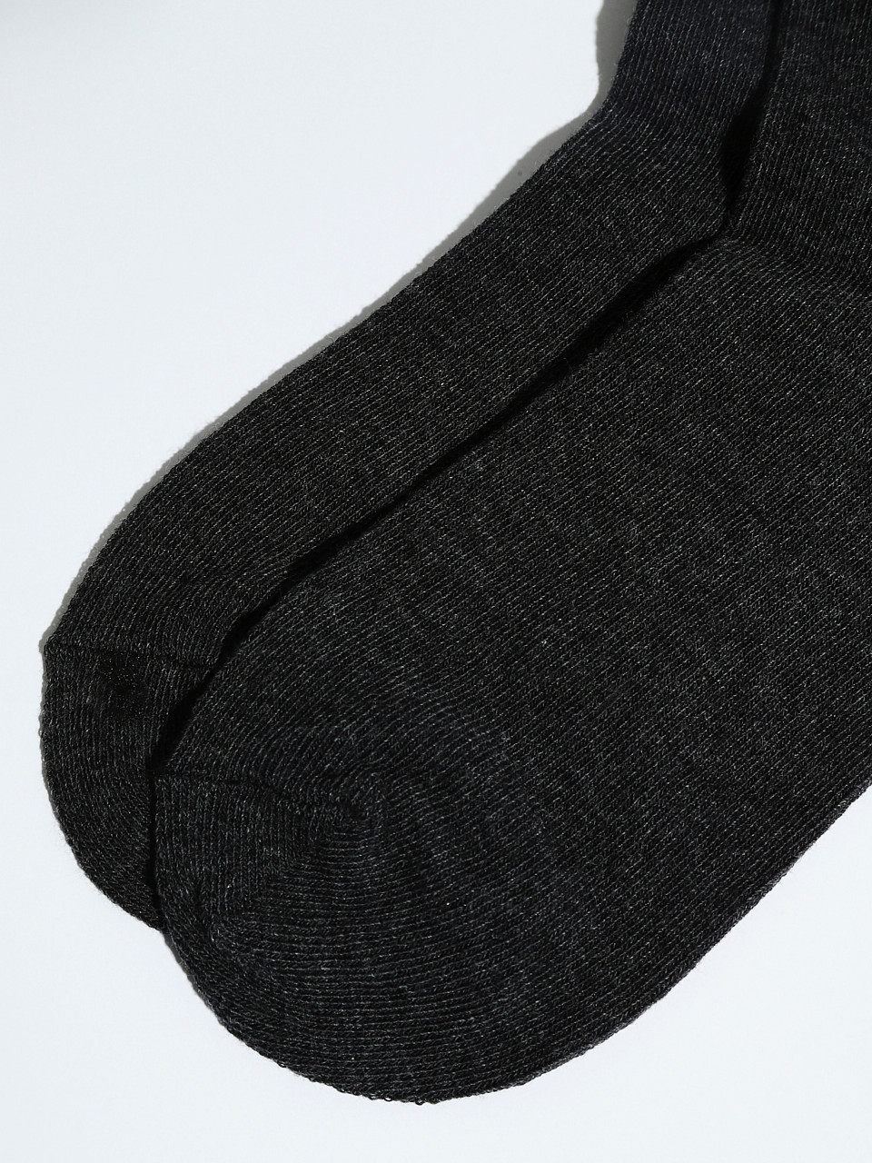 Grey Mix Crew Socks