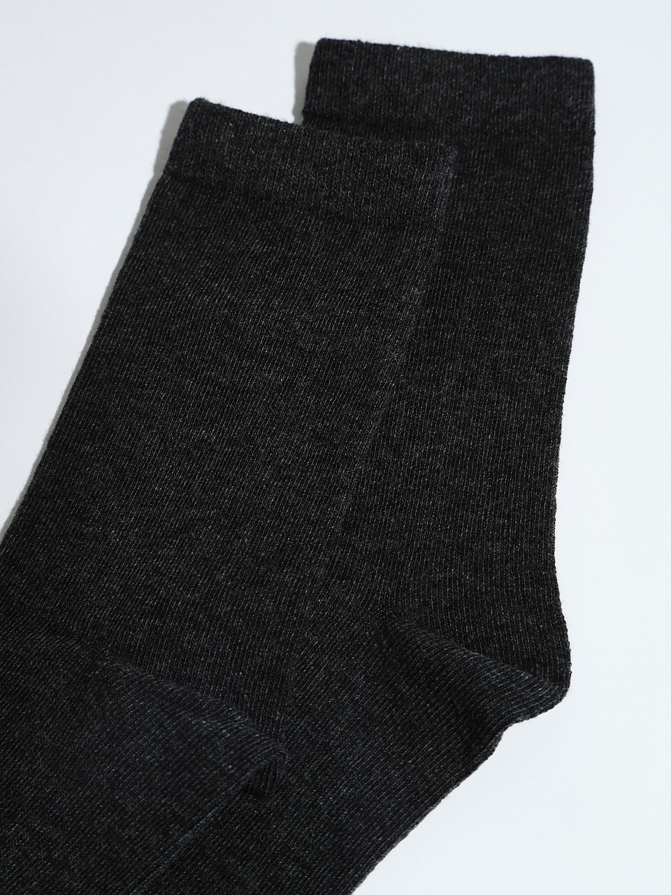 Grey Mix Crew Socks