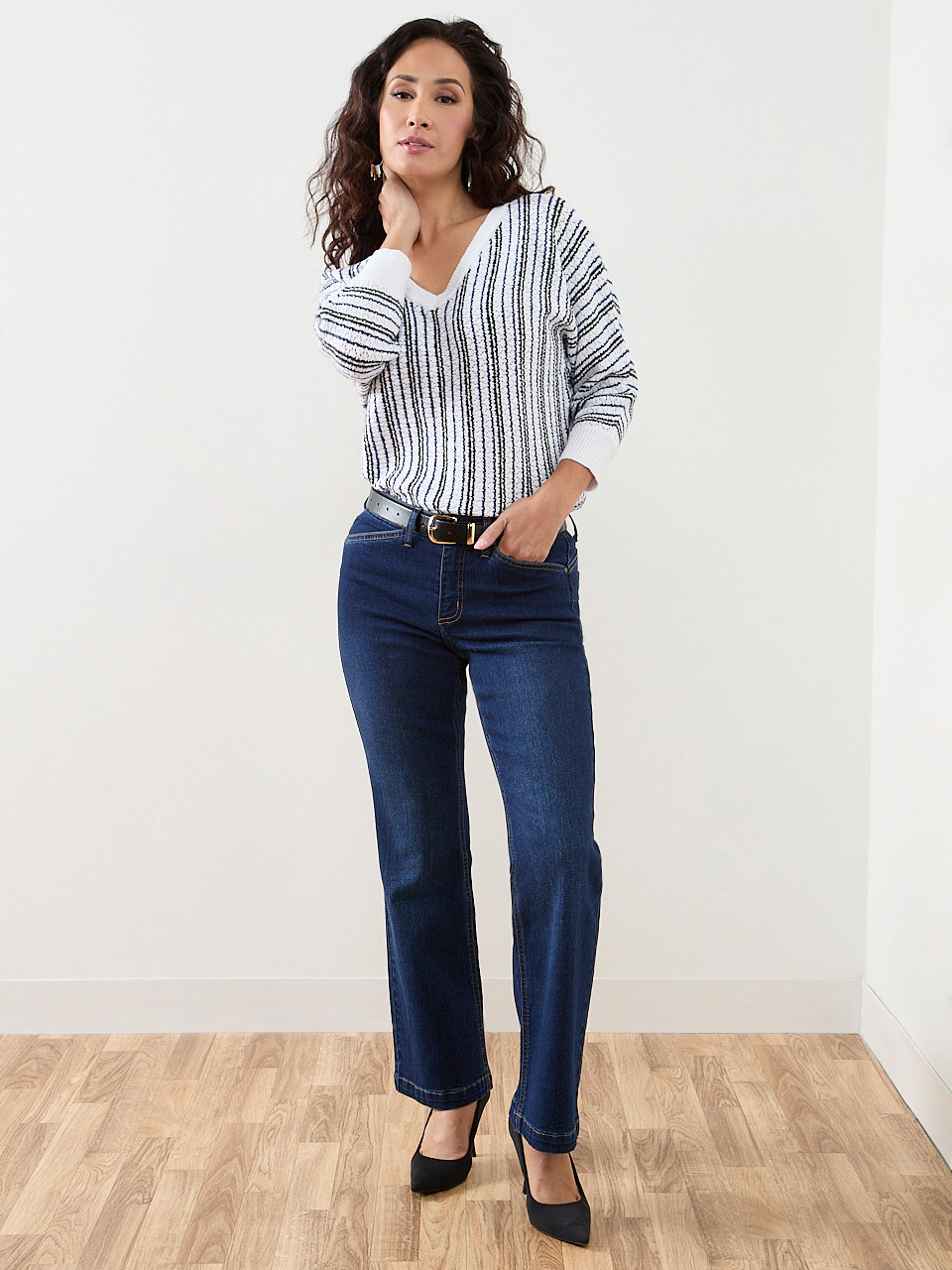 Kimberly Dark Wash Bootcut Jeans