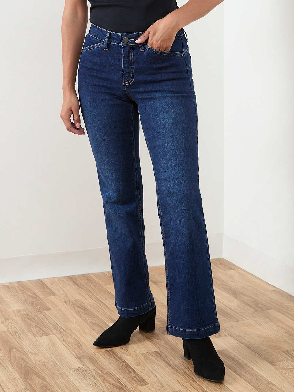 Kimberly Dark Wash Bootcut Jeans