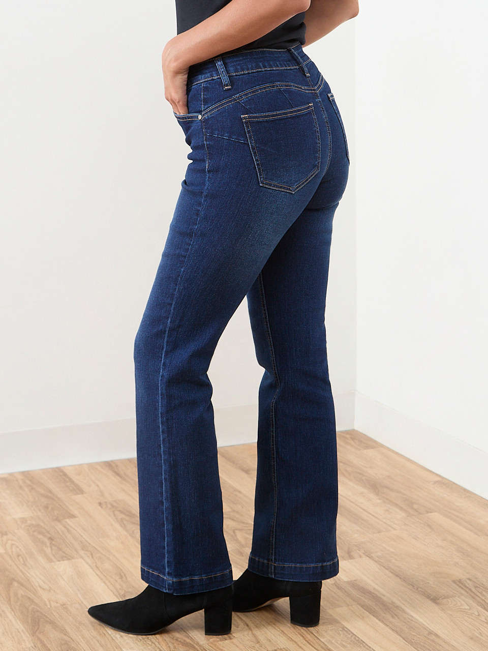 Kimberly Dark Wash Bootcut Jeans