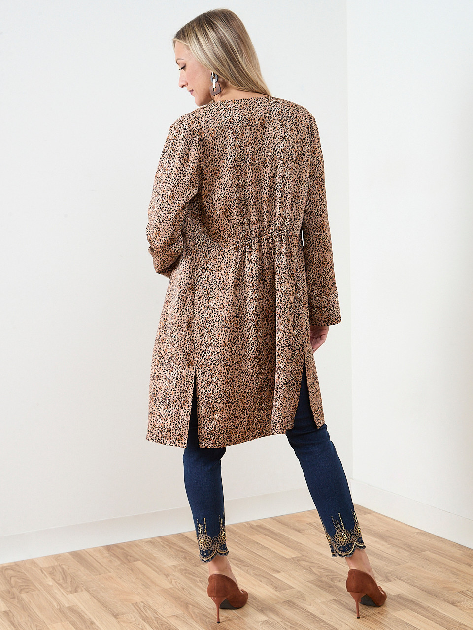 Leopard Print Topper