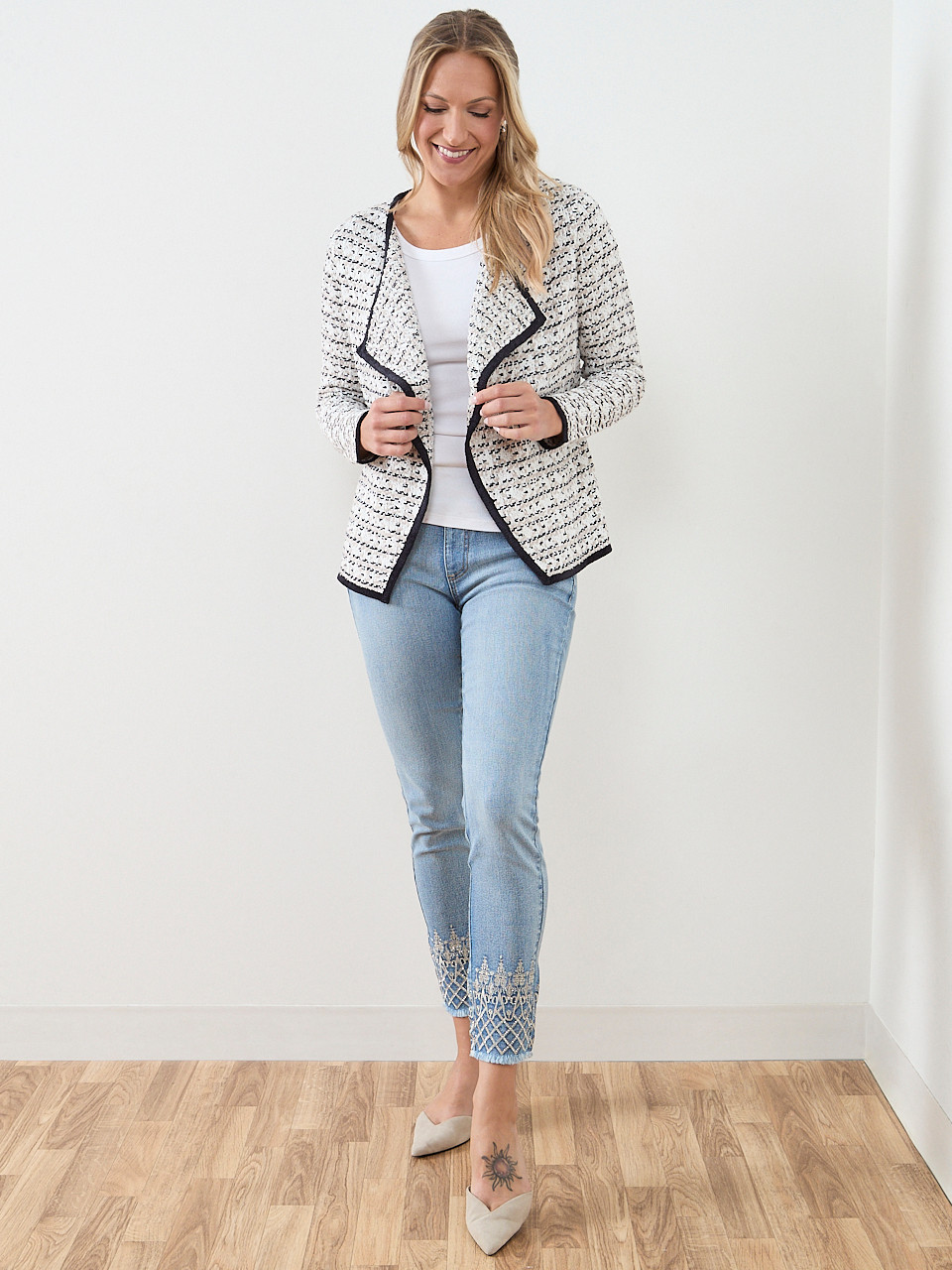 Long Sleeve Collar Jacket