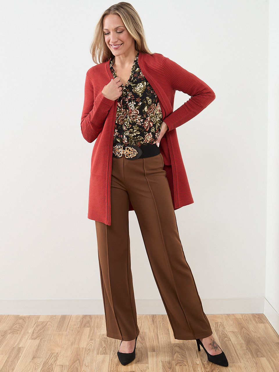 Long Sleeve Ottoman Cardigan