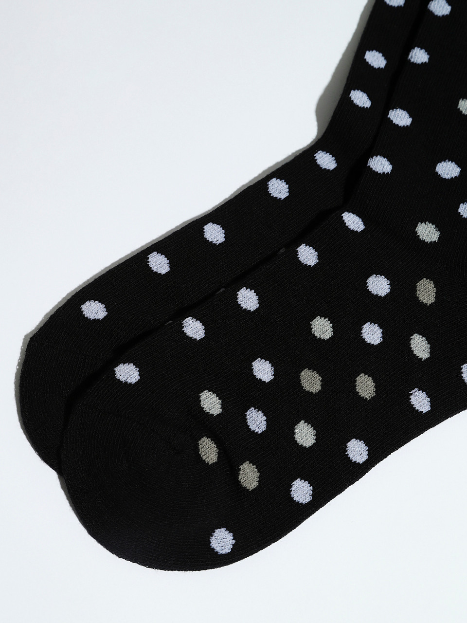 Multi Coloured Polka Dot Crew Socks