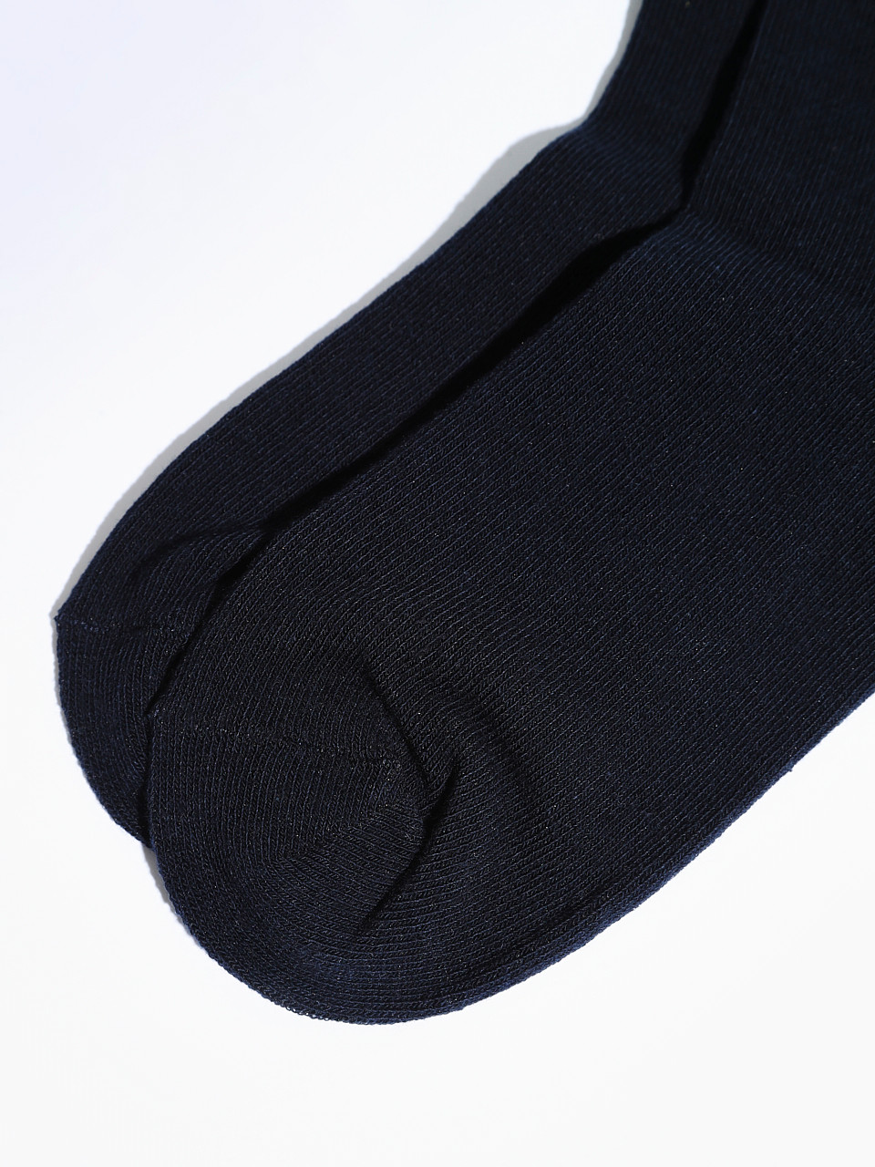 Navy Crew Socks