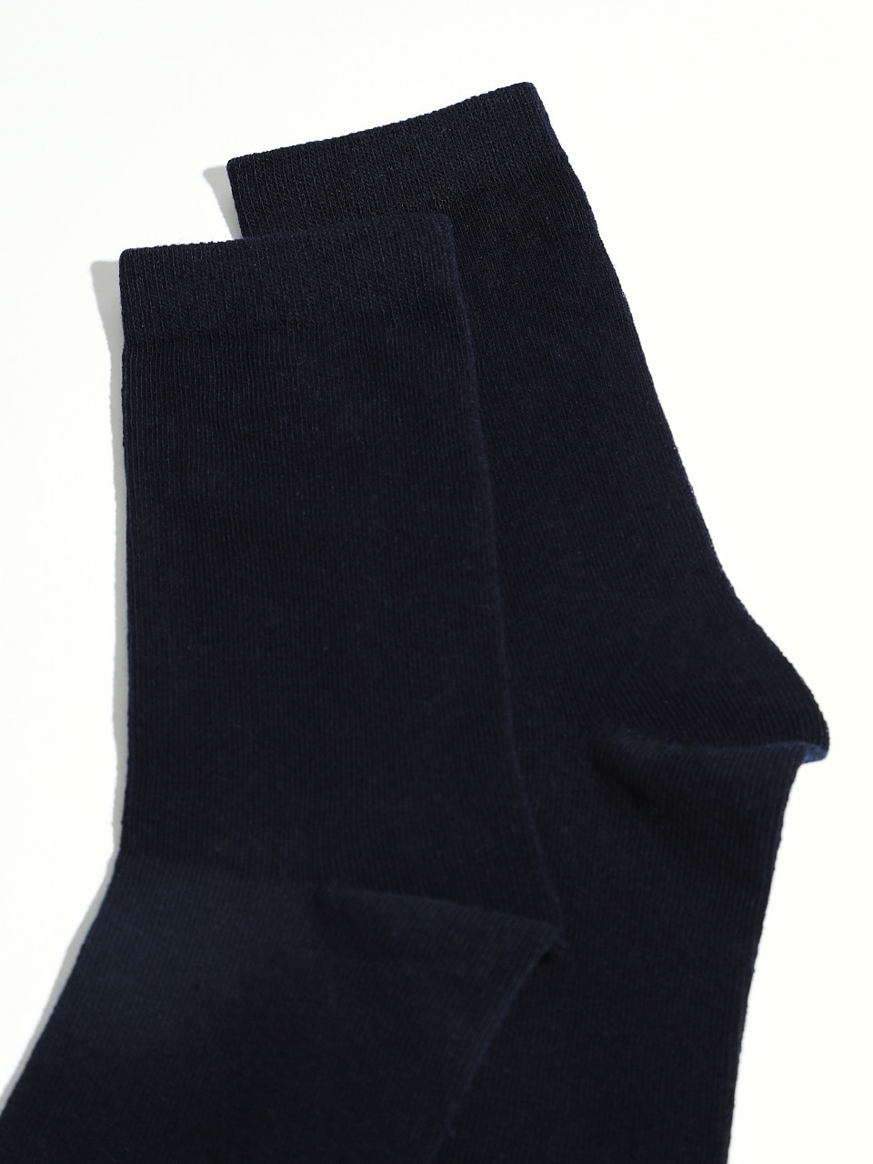 Navy Crew Socks