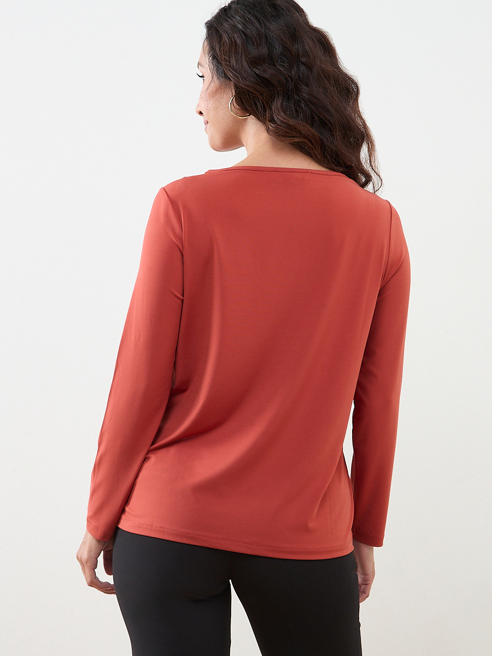 Petite Cut Out Detail Top