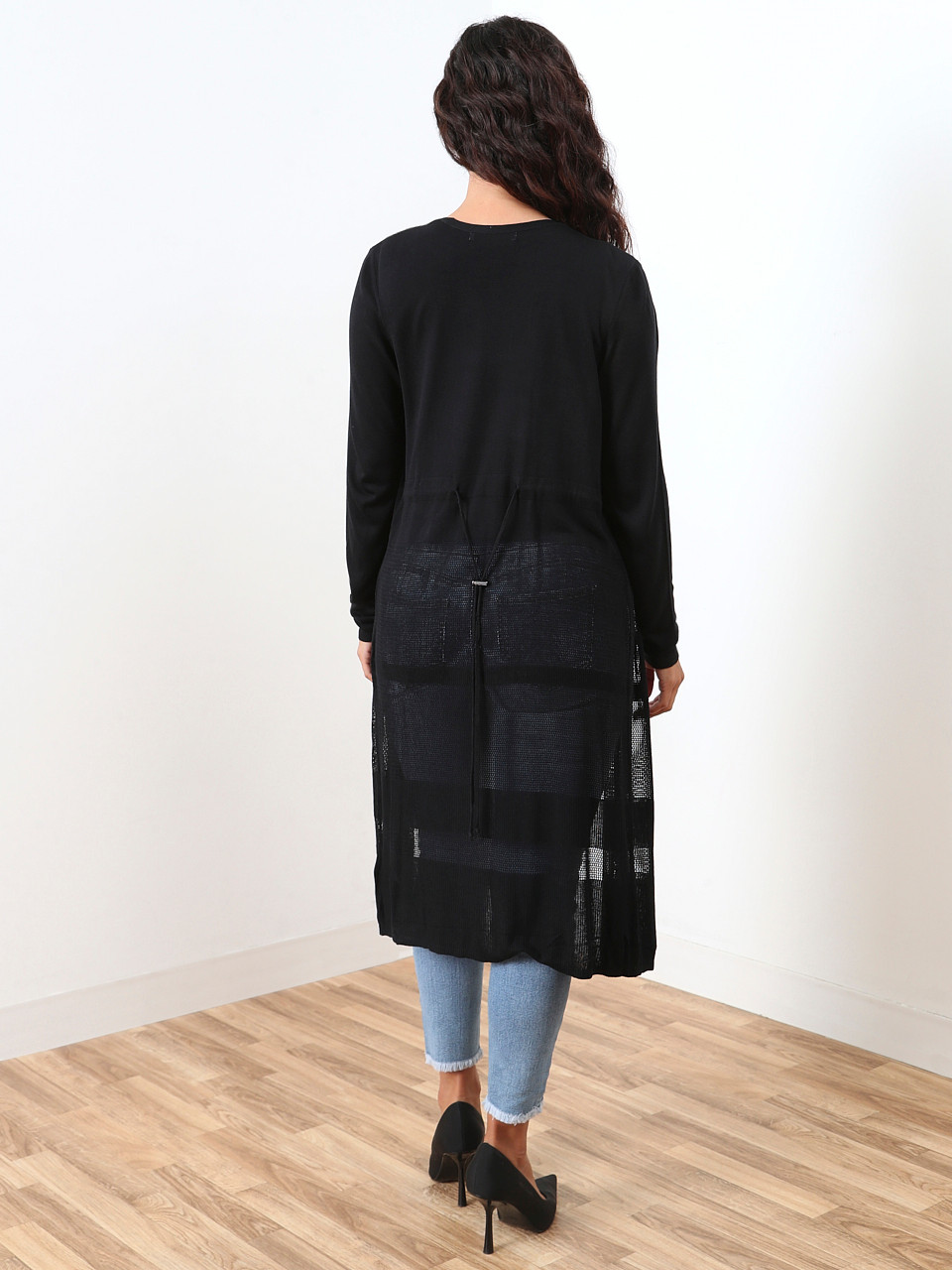 Petite Lightweight Pointelle Cardigan