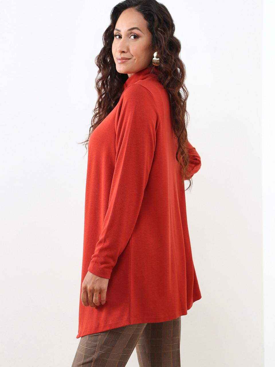 Petite Open Front Light Weight Topper