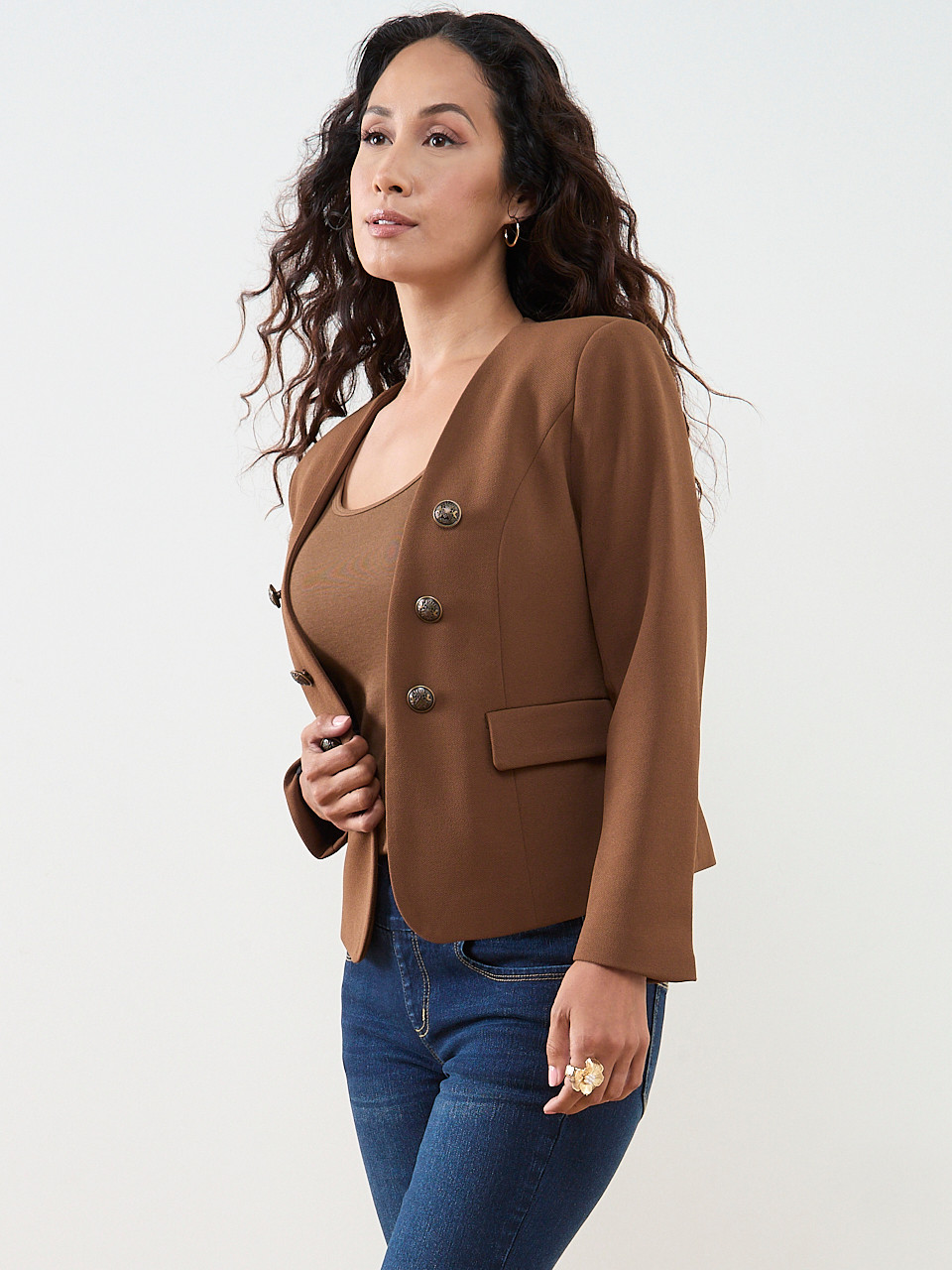 Scuba Crepe Blazer