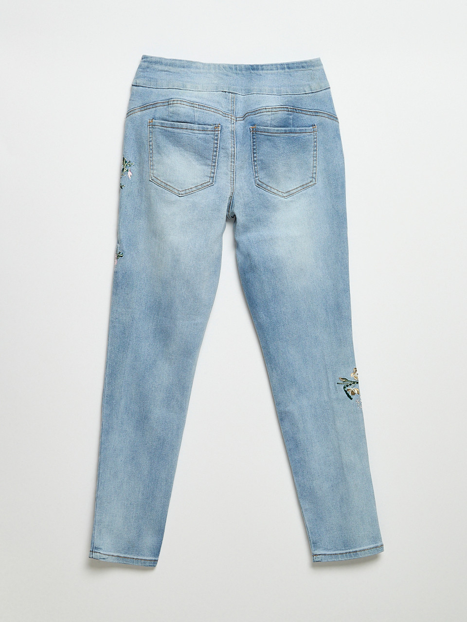 Blake Dusty Pink Floral Ankle Jean