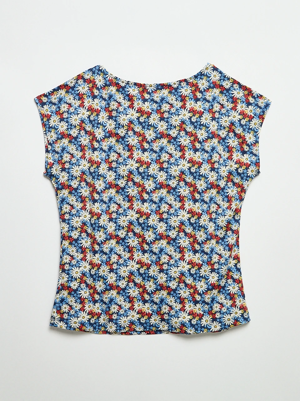 Jules & Leopold - Cap Sleeve Crepe Knit Top