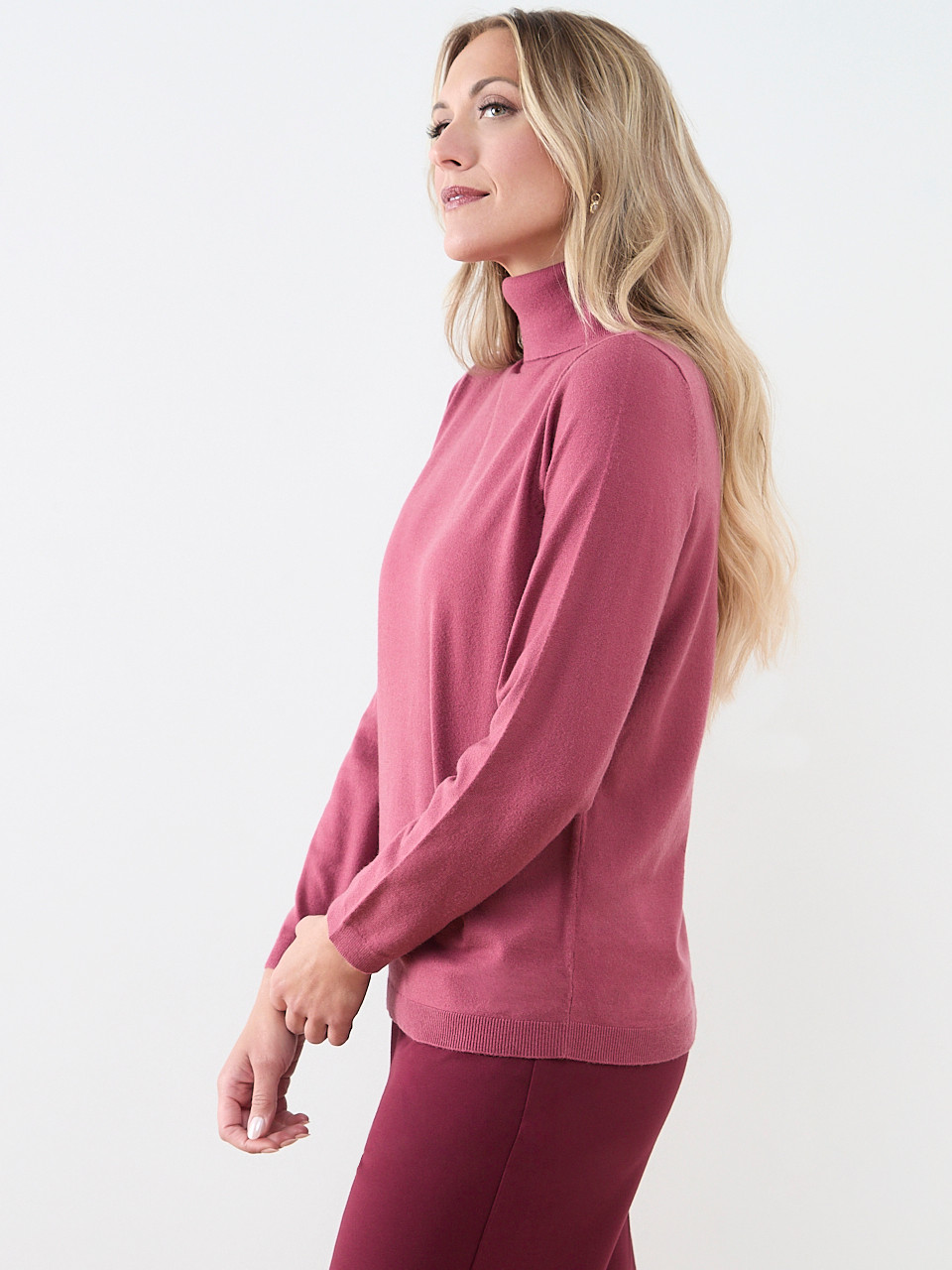 Essential Long Sleeve Soft Turtleneck