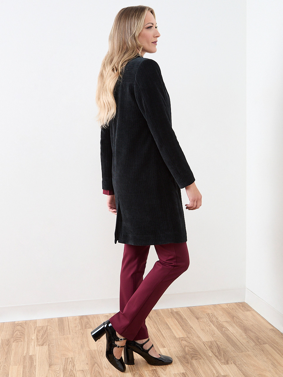 Luxe Corduroy Top Coat