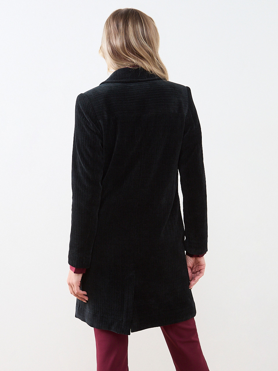 Luxe Corduroy Top Coat | Cleo