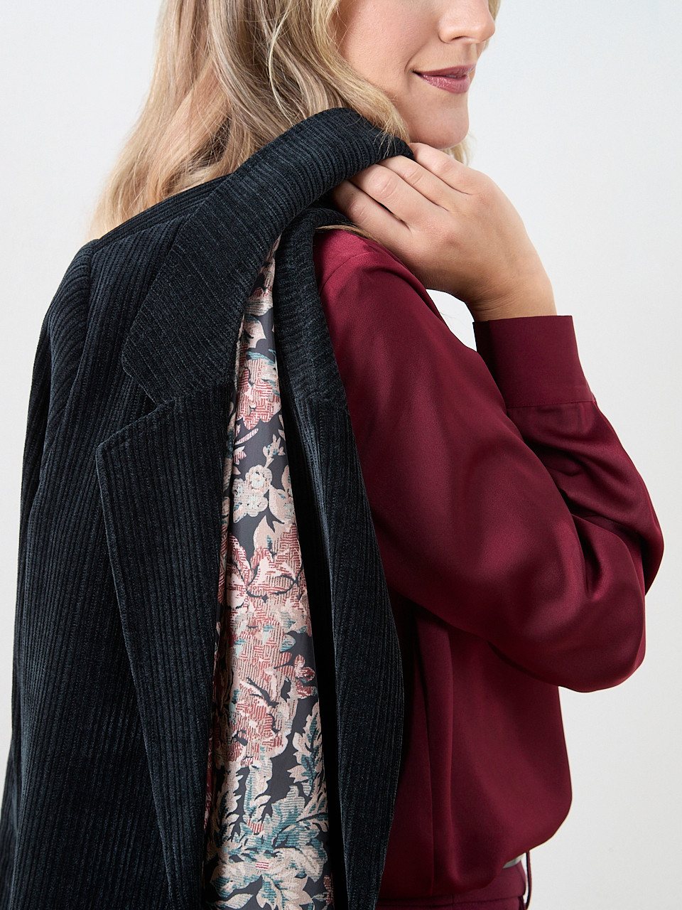 Luxe Corduroy Top Coat