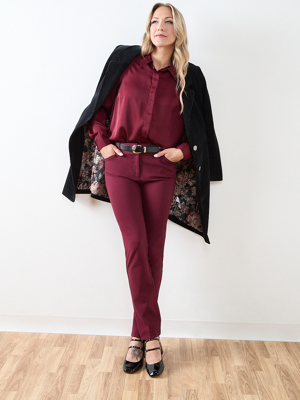 Luxe Corduroy Top Coat | Cleo