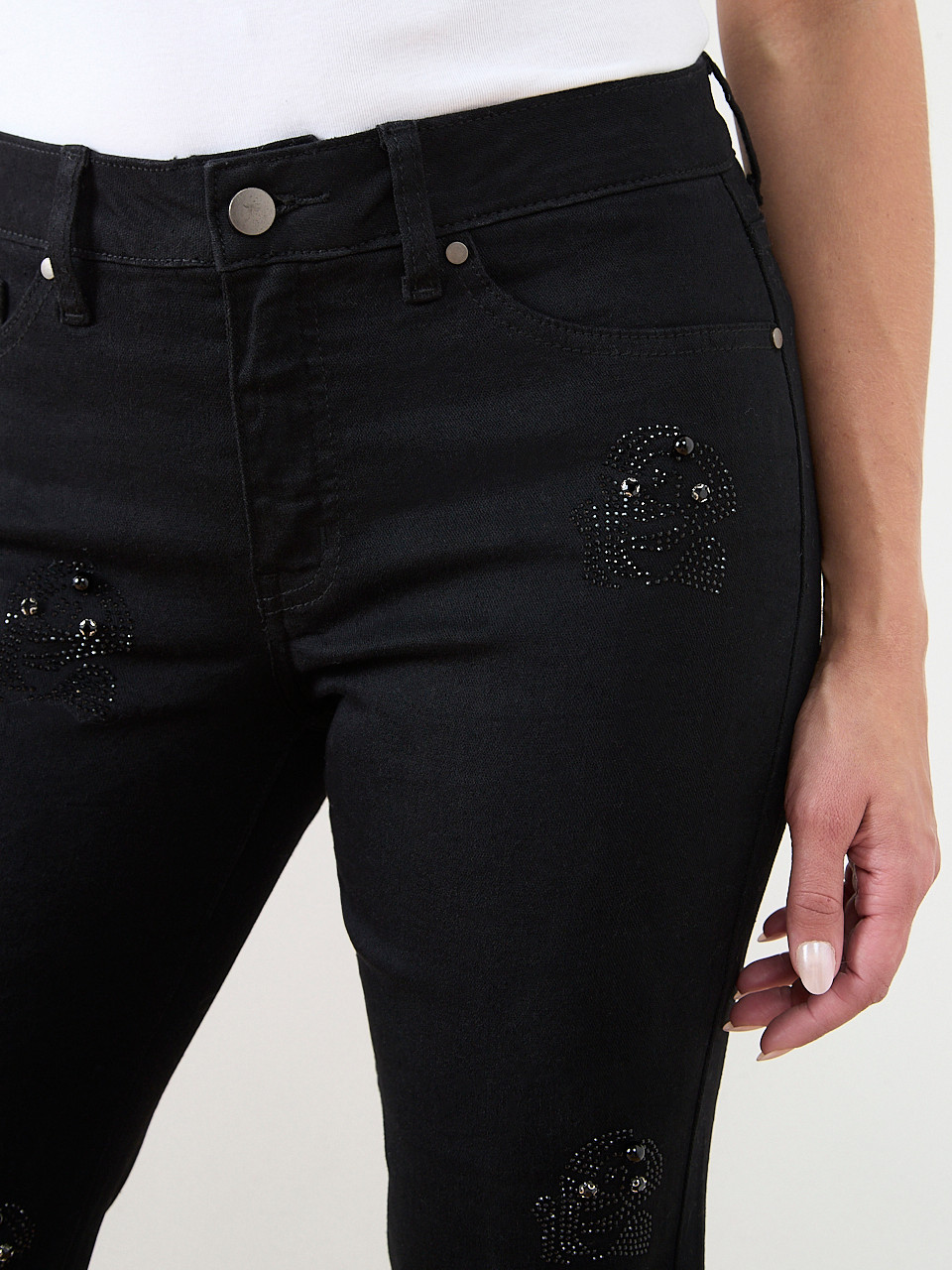 Oliva Sparkle Flower Denim