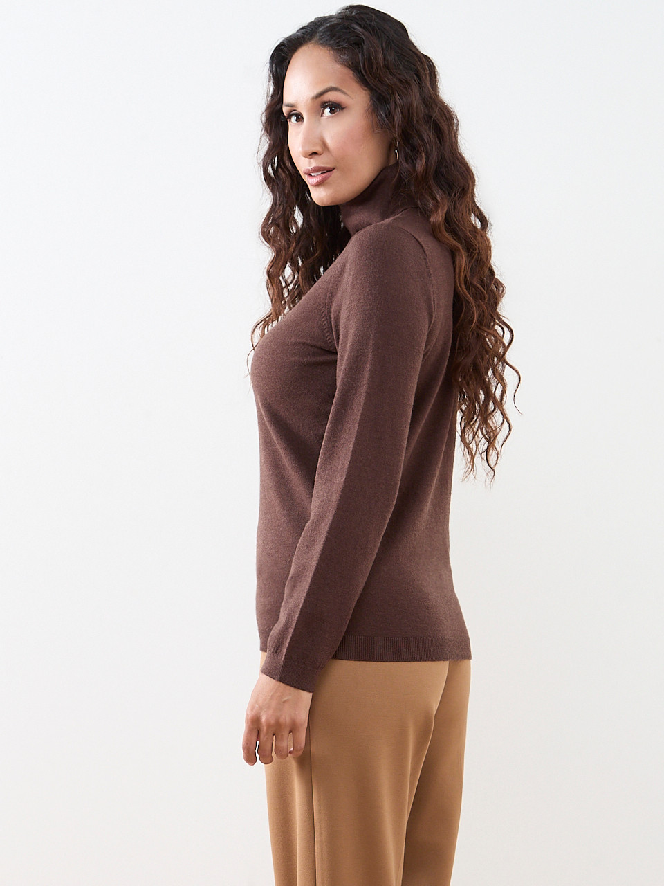 Petite Essential Soft Knit Turtleneck Sweater