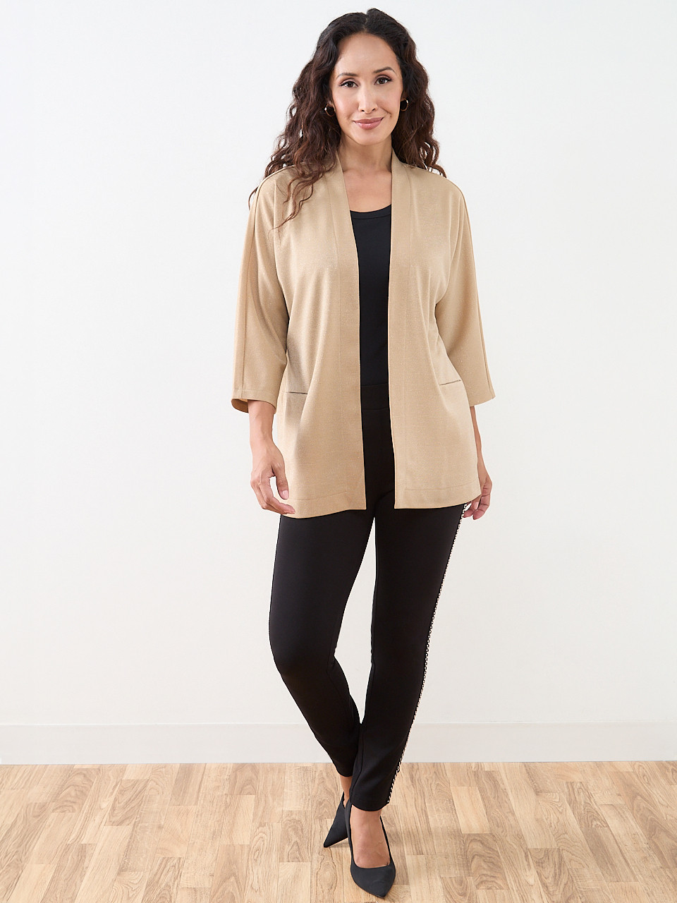 Petite Lightweight Shimmer Cardigan