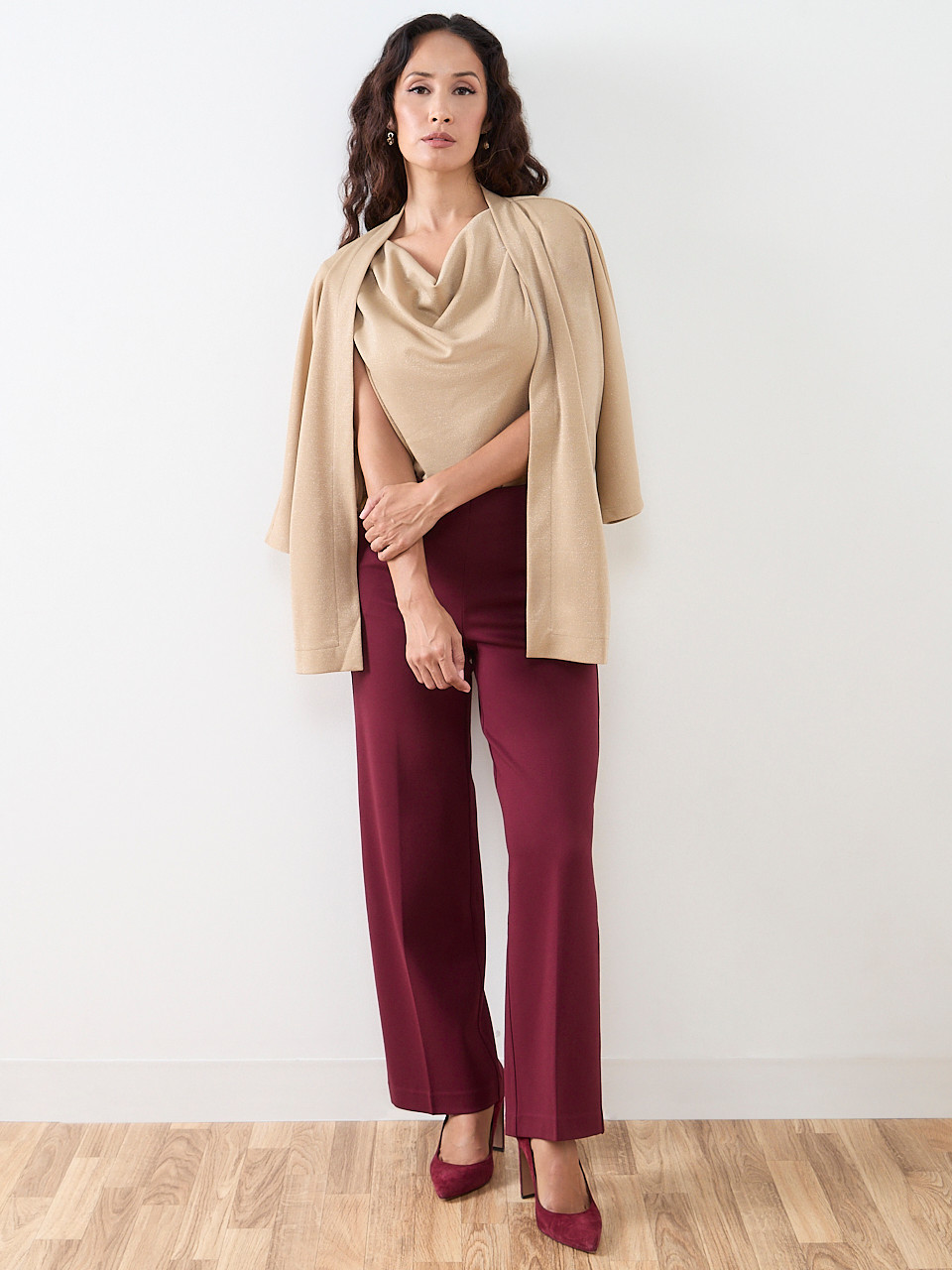 Petite Lightweight Shimmer Cardigan
