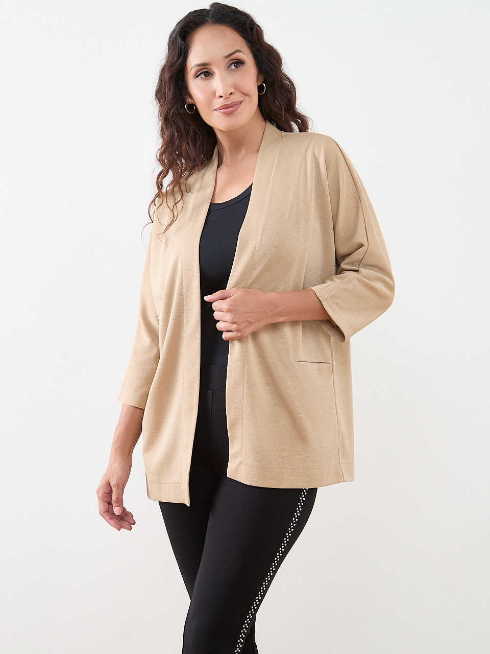 Petite Lightweight Shimmer Cardigan