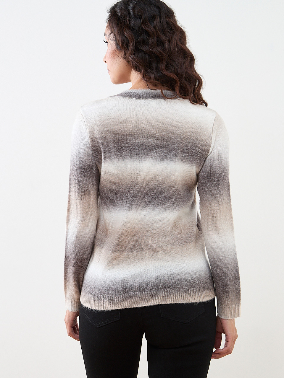 Petite Spacedye Pullover