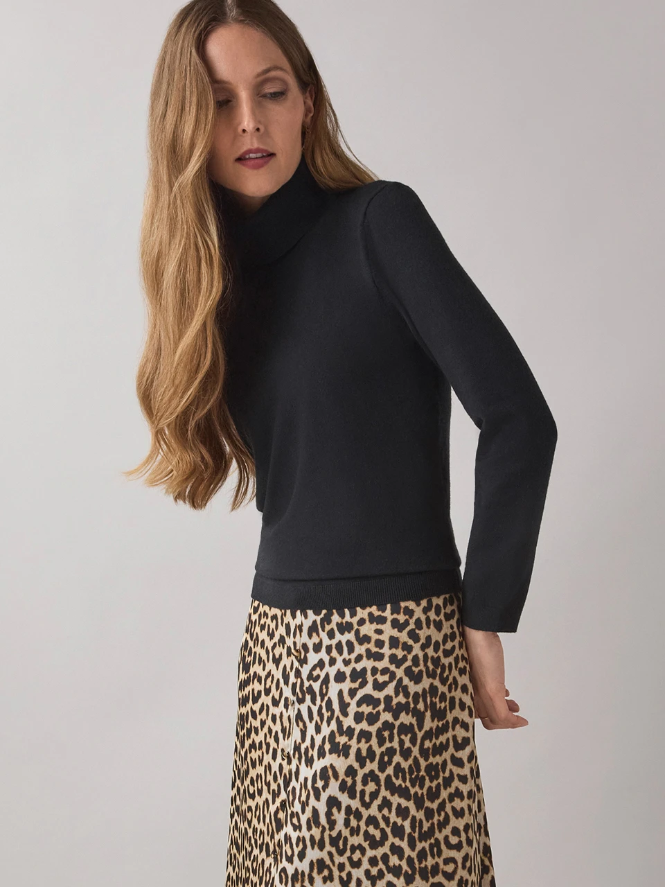 Petite Soft Essential Turtleneck Sweater