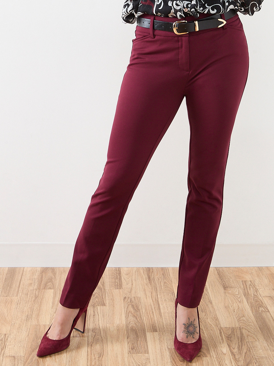 Quinn Ponte Slim Leg Pant