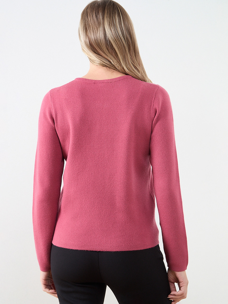 Short-Length Zip-Front Sweater