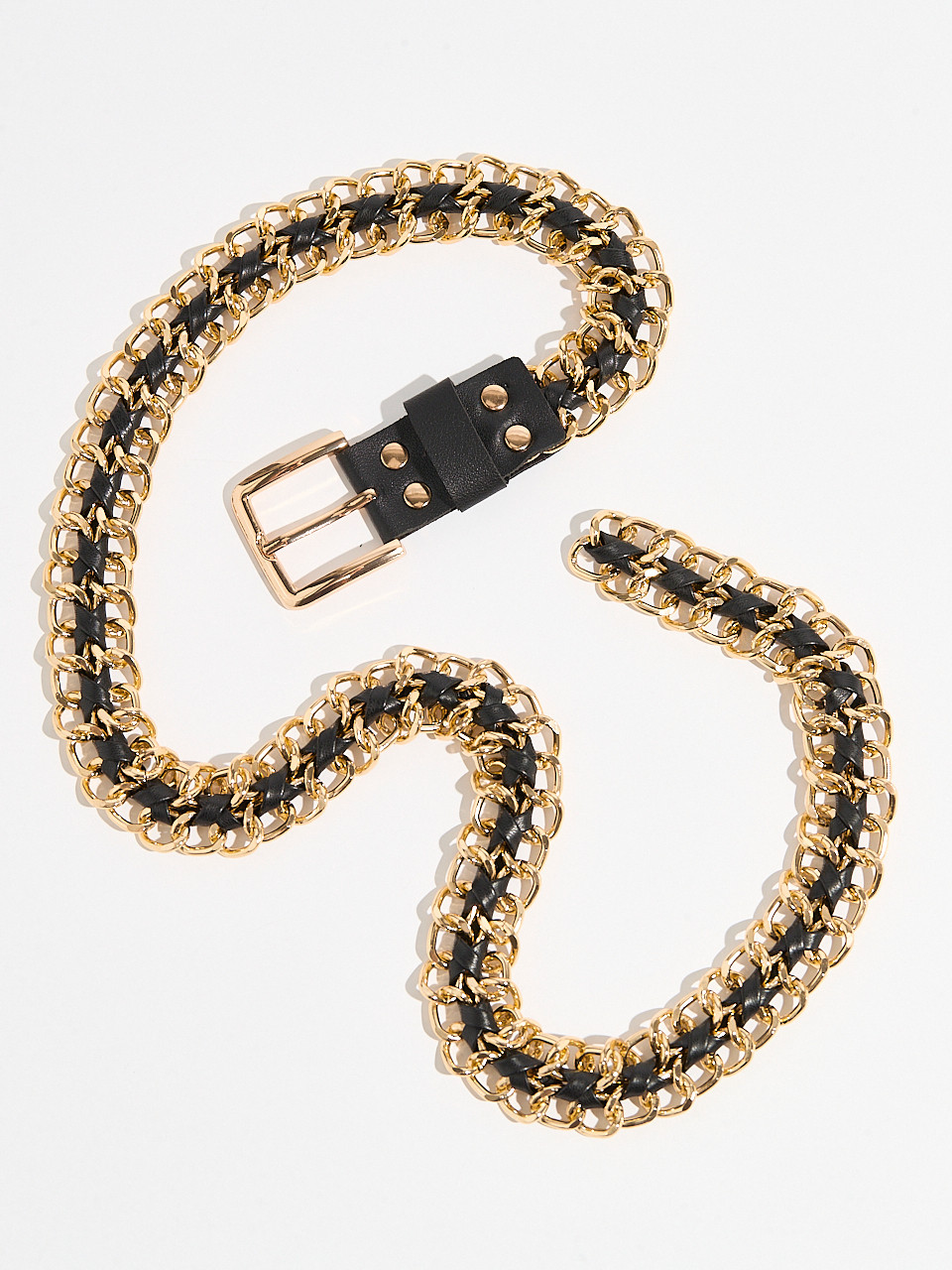 Gold Chain Rockstar Belt
