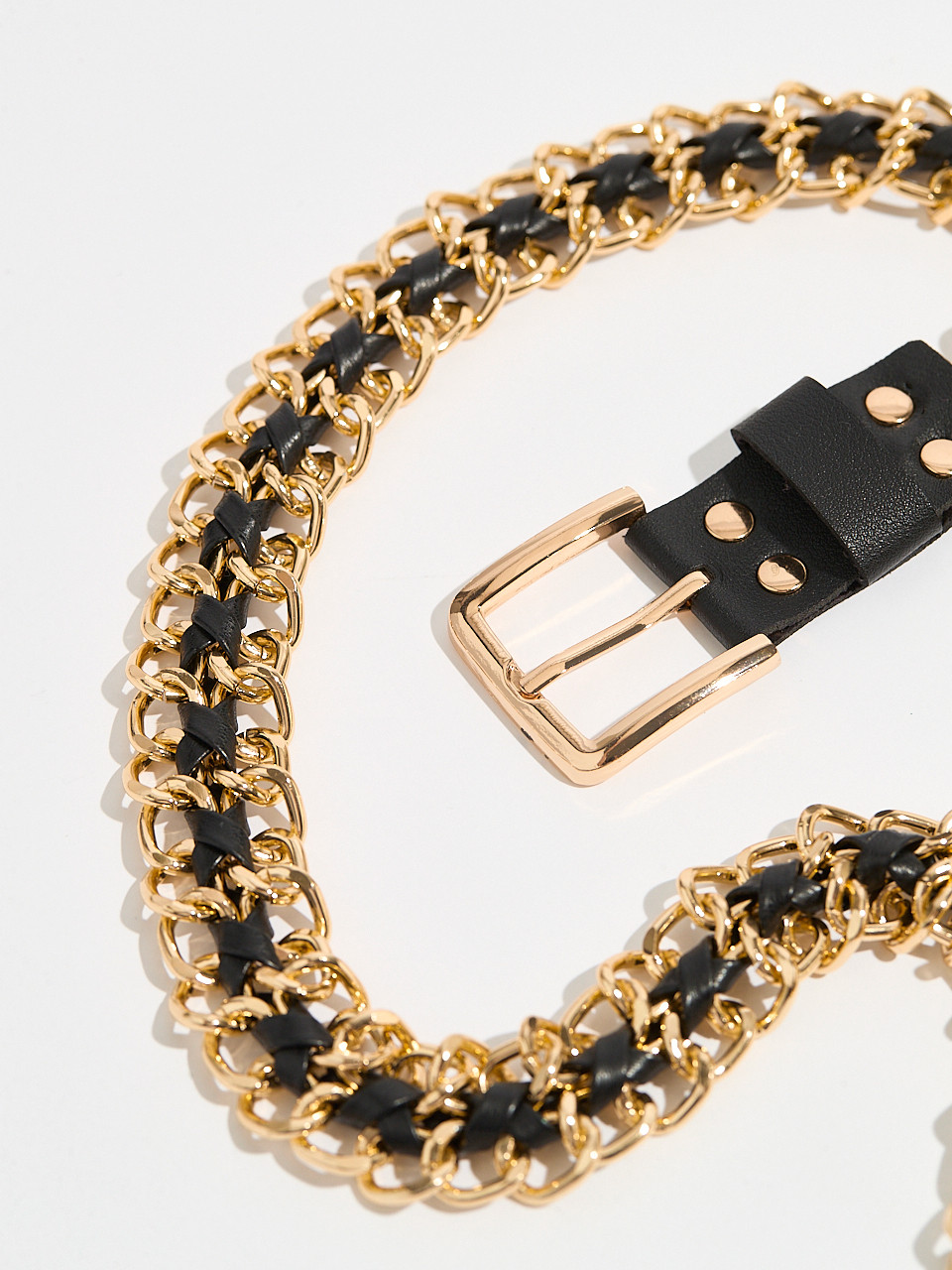 Gold Chain Rockstar Belt