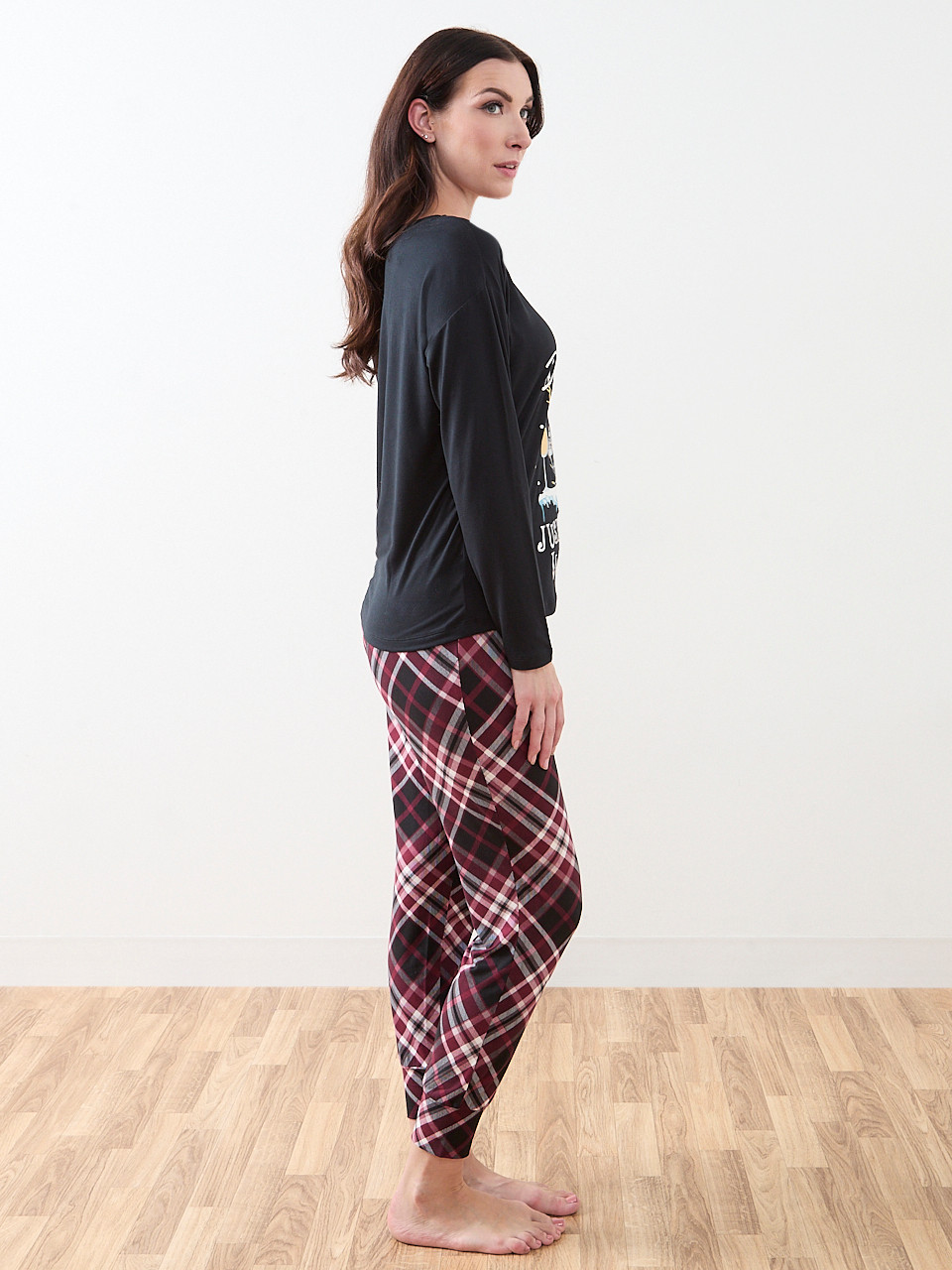 Dear Santa Screen Print PJ Set