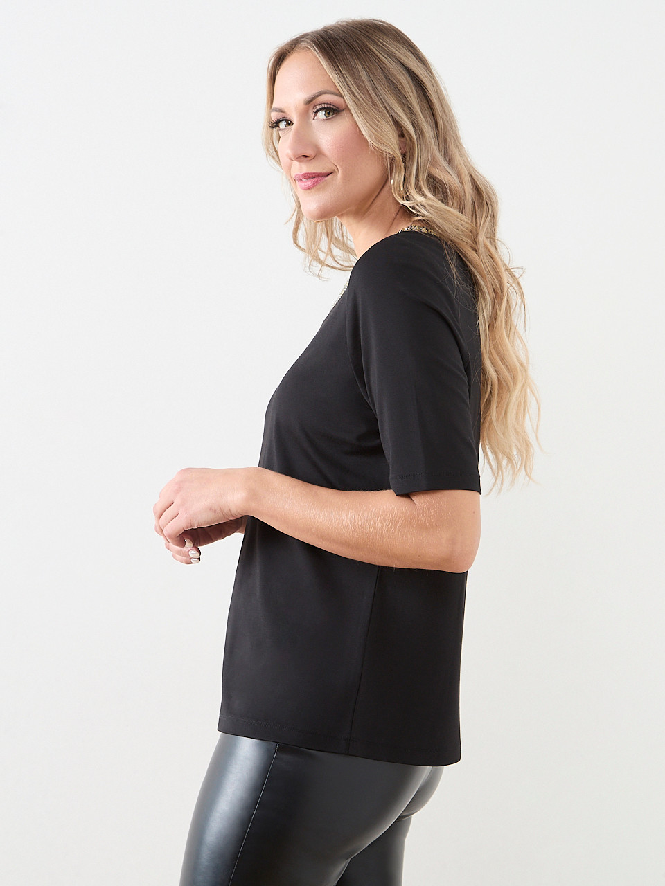 Gem Embellished Top